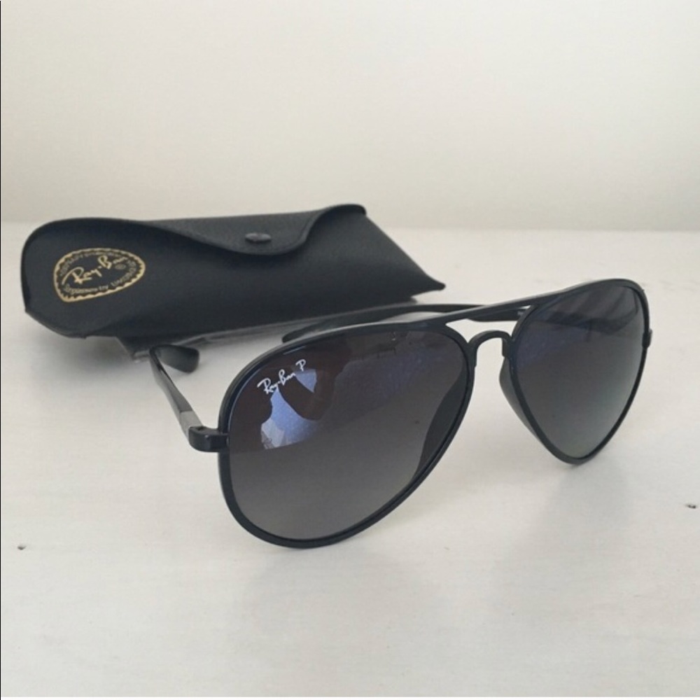 Authentic Polarized Ray Ban Aviator Sunglasses